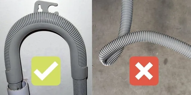 Как правильно должен устанавливаться сливной шланг стиральной машины